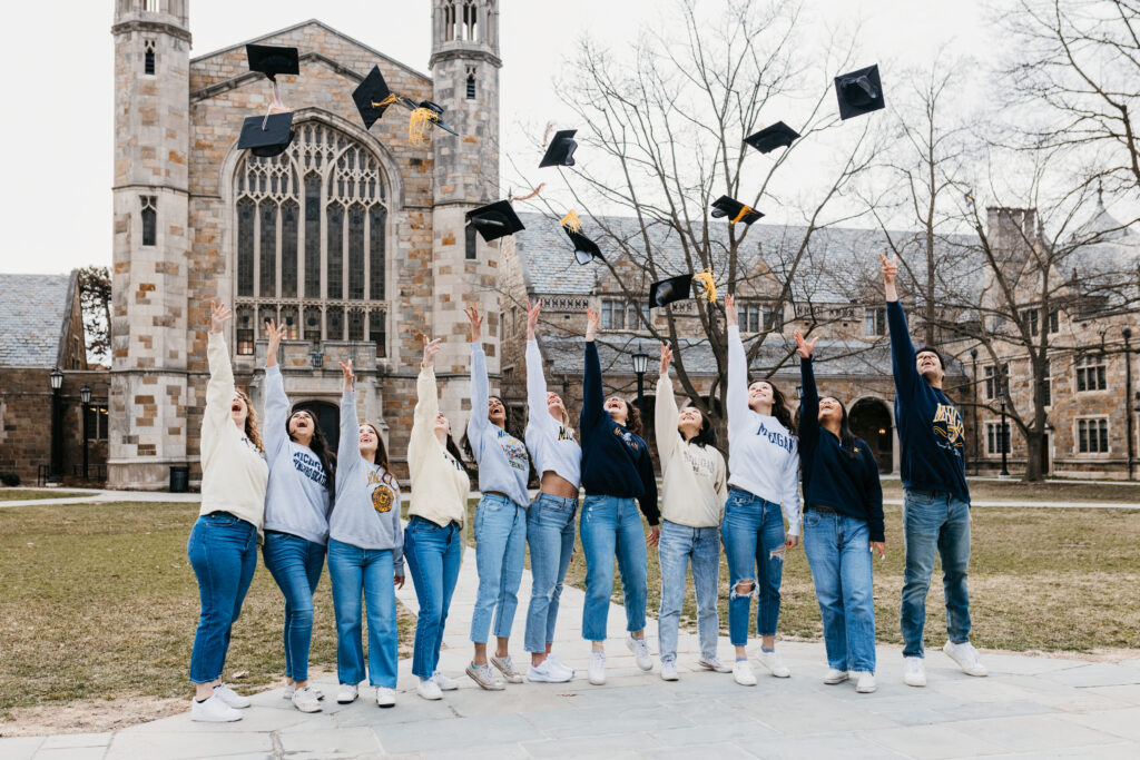 University of Michigan Law Quad Graduation Photos