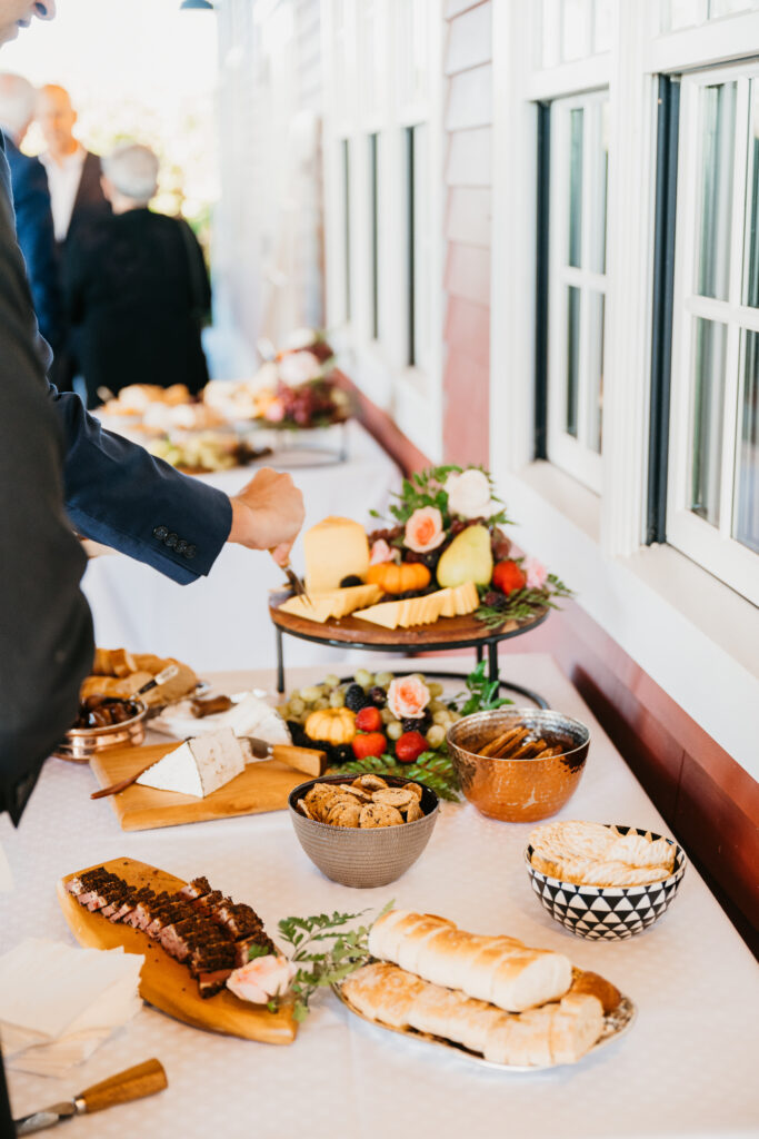 colorado wedding menu