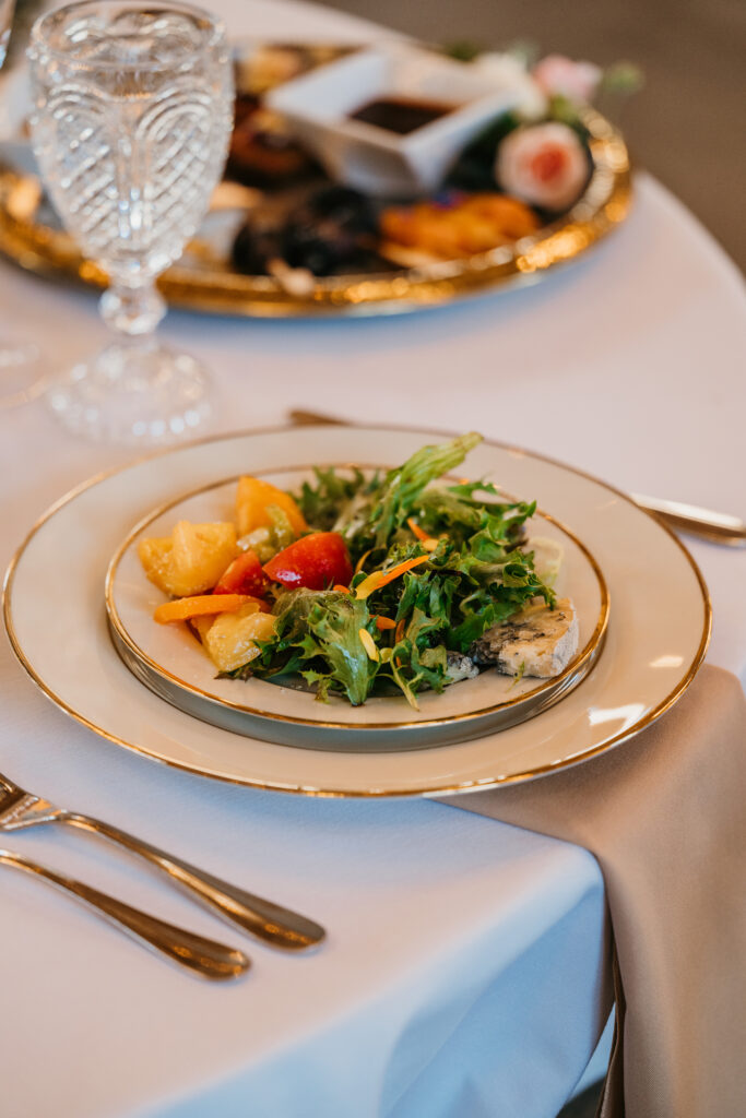 colorado wedding menu
