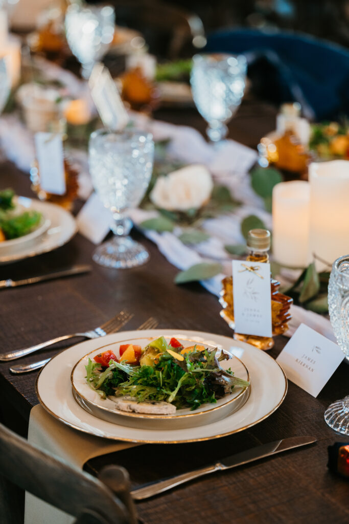 wedding menu